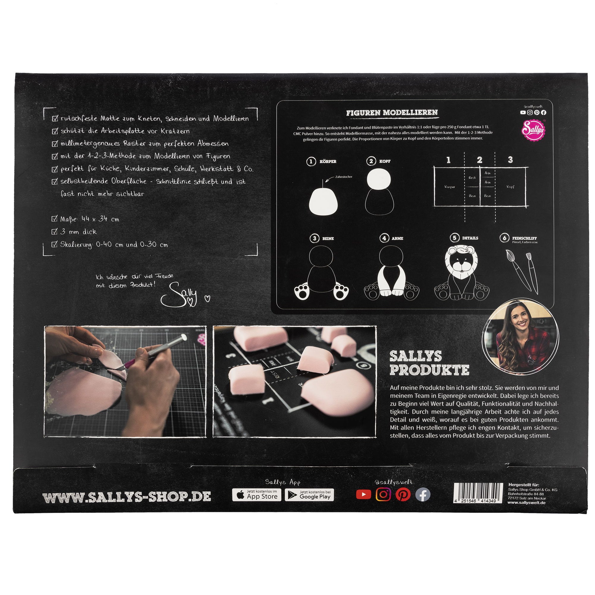 Sallys Schneidematte