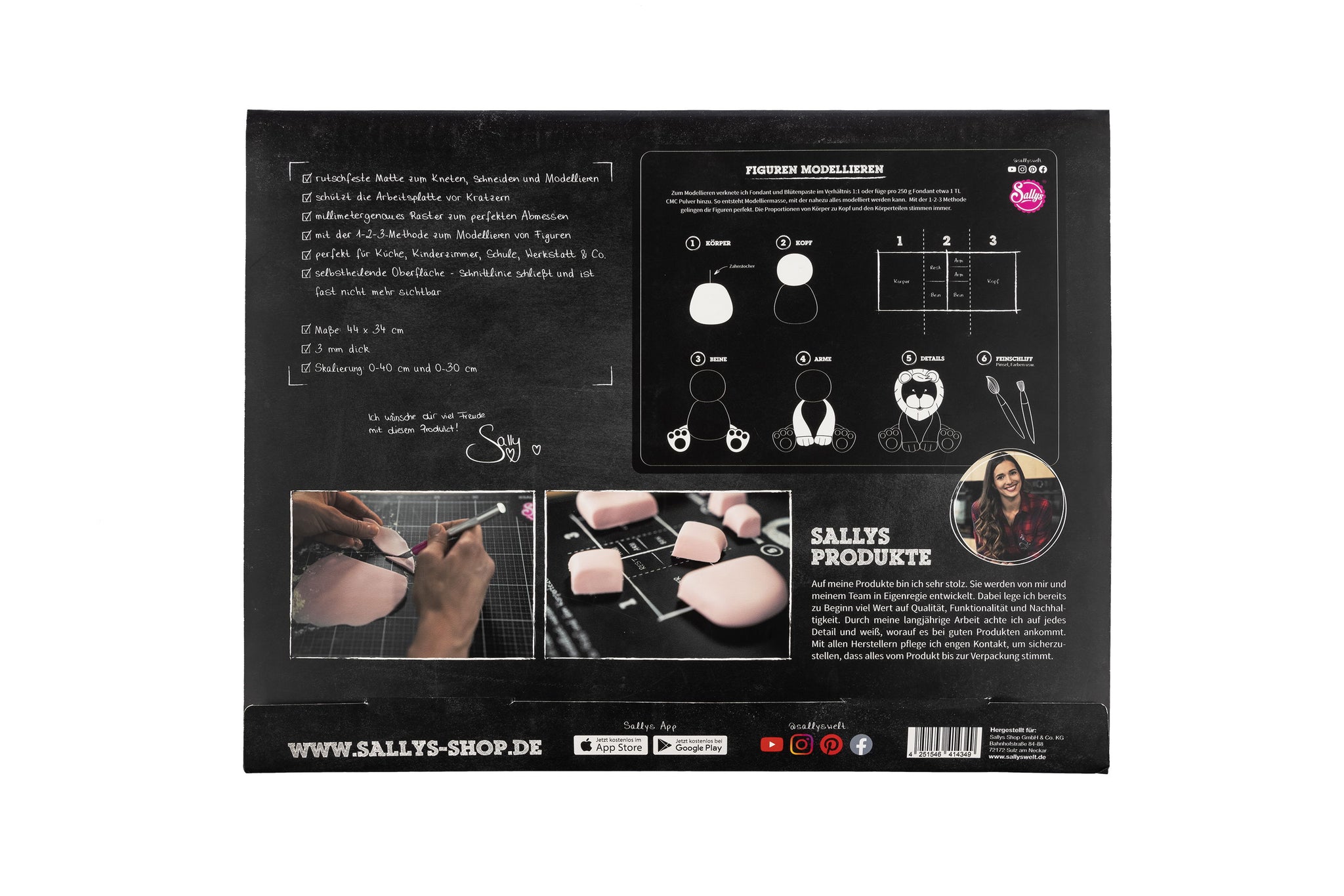 Sallys Schneidematte