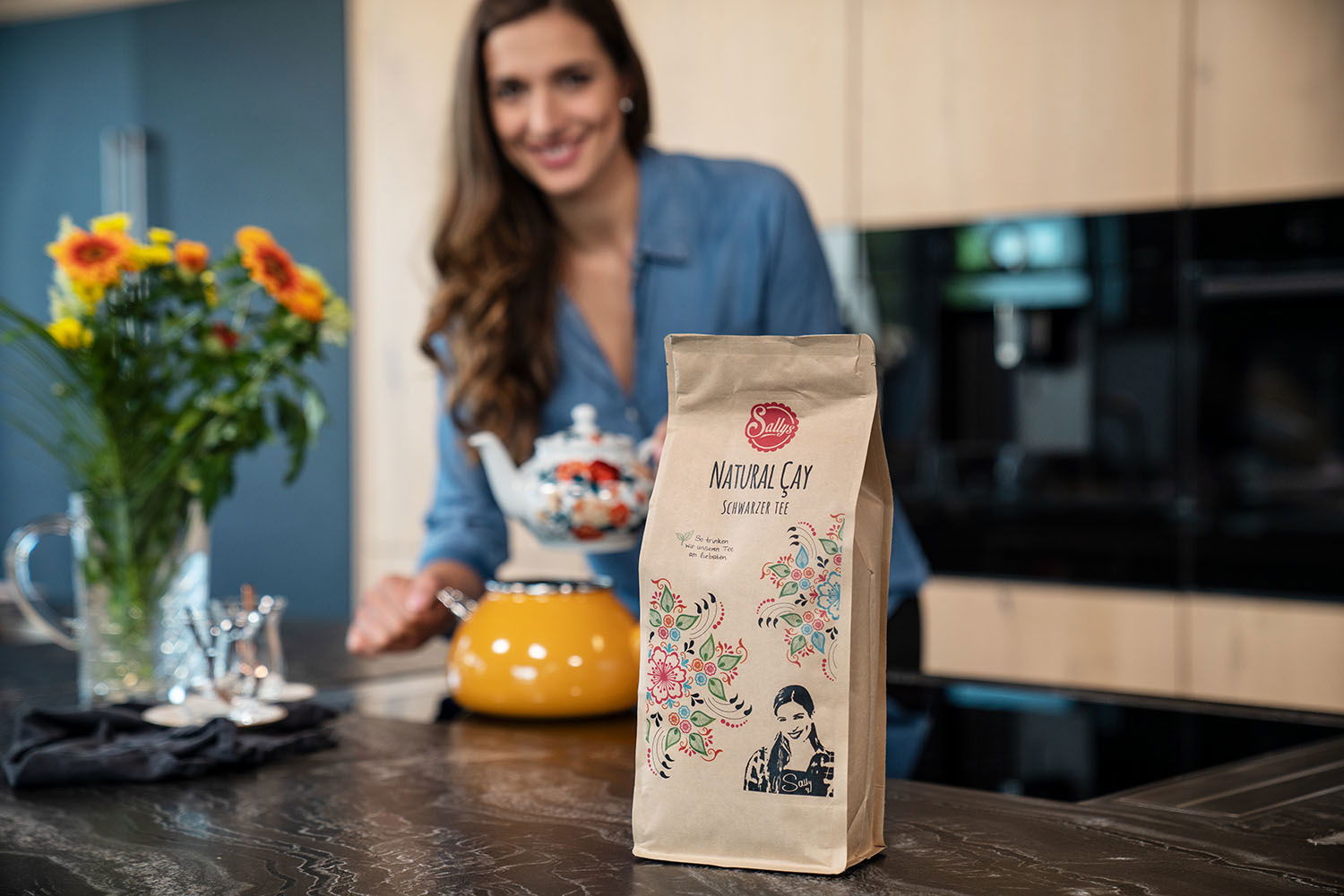 Sallys Natural Cay - natürlicher Schwarztee 500 g