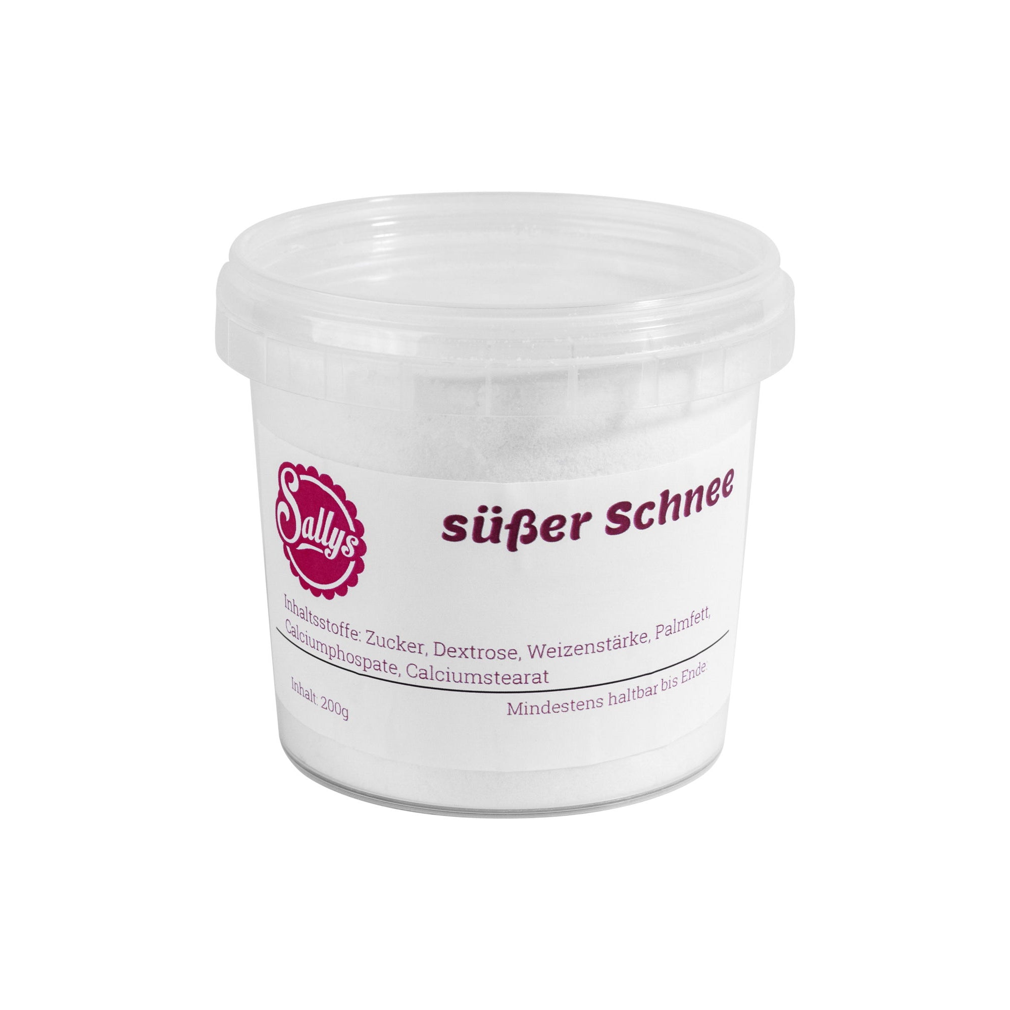 Eine Dose süßer Schnee