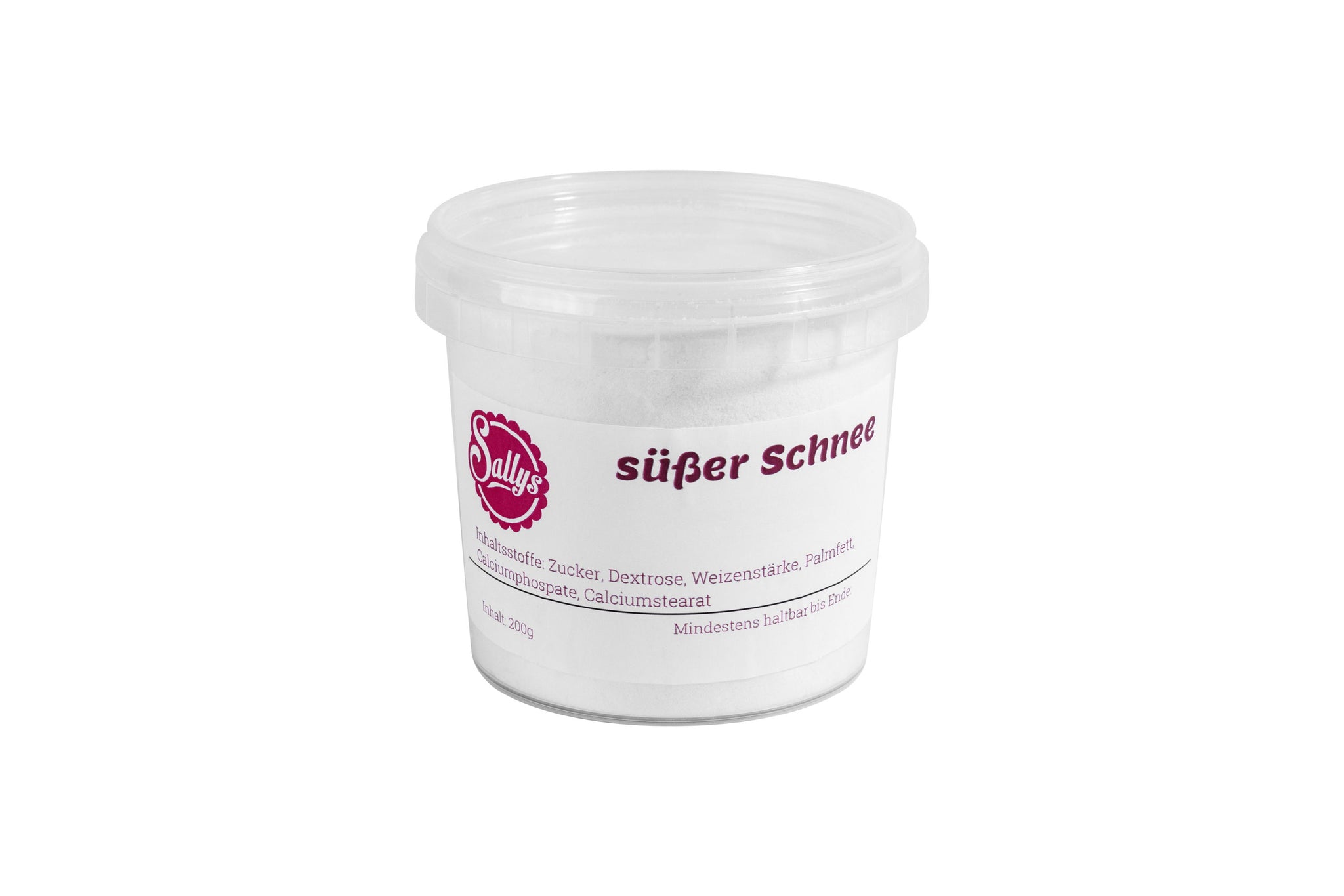 Eine Dose süßer Schnee