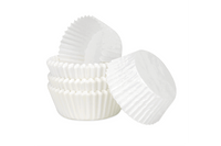 Papier-Backförmchen weiß