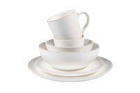 Weißes Stoneware-Geschirr