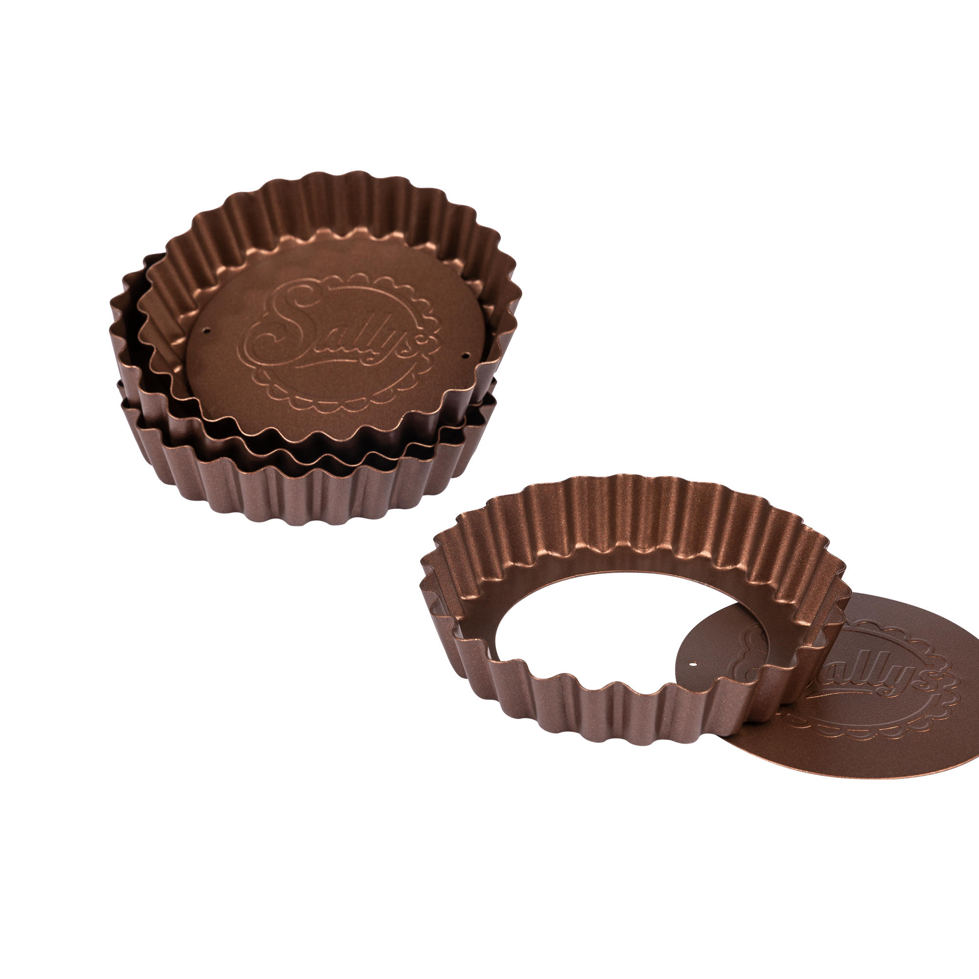 Sallys Mini Tarteformen - 4er Set