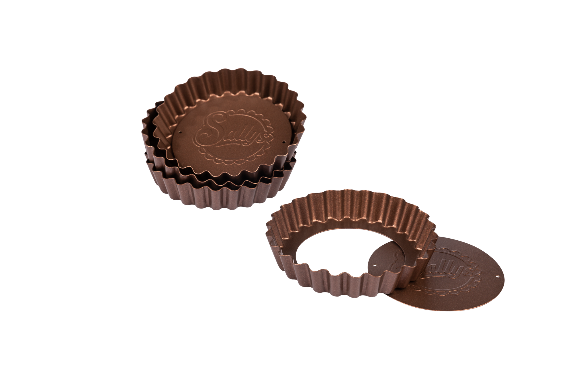 Sallys Mini Tarteformen - 4er Set