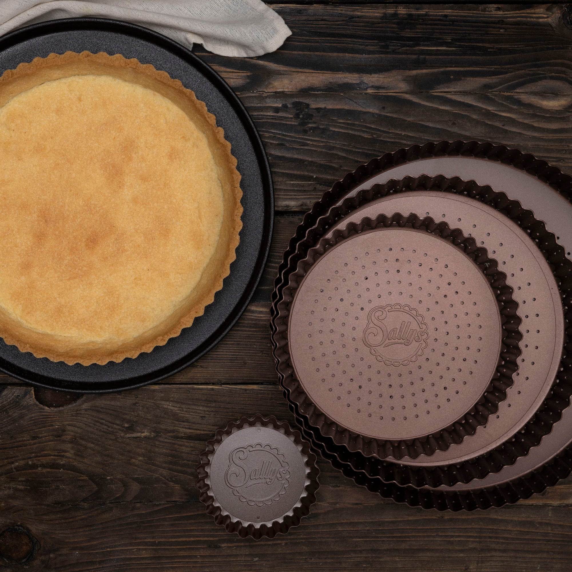 Sallys Tarteformen Set - alle Größen