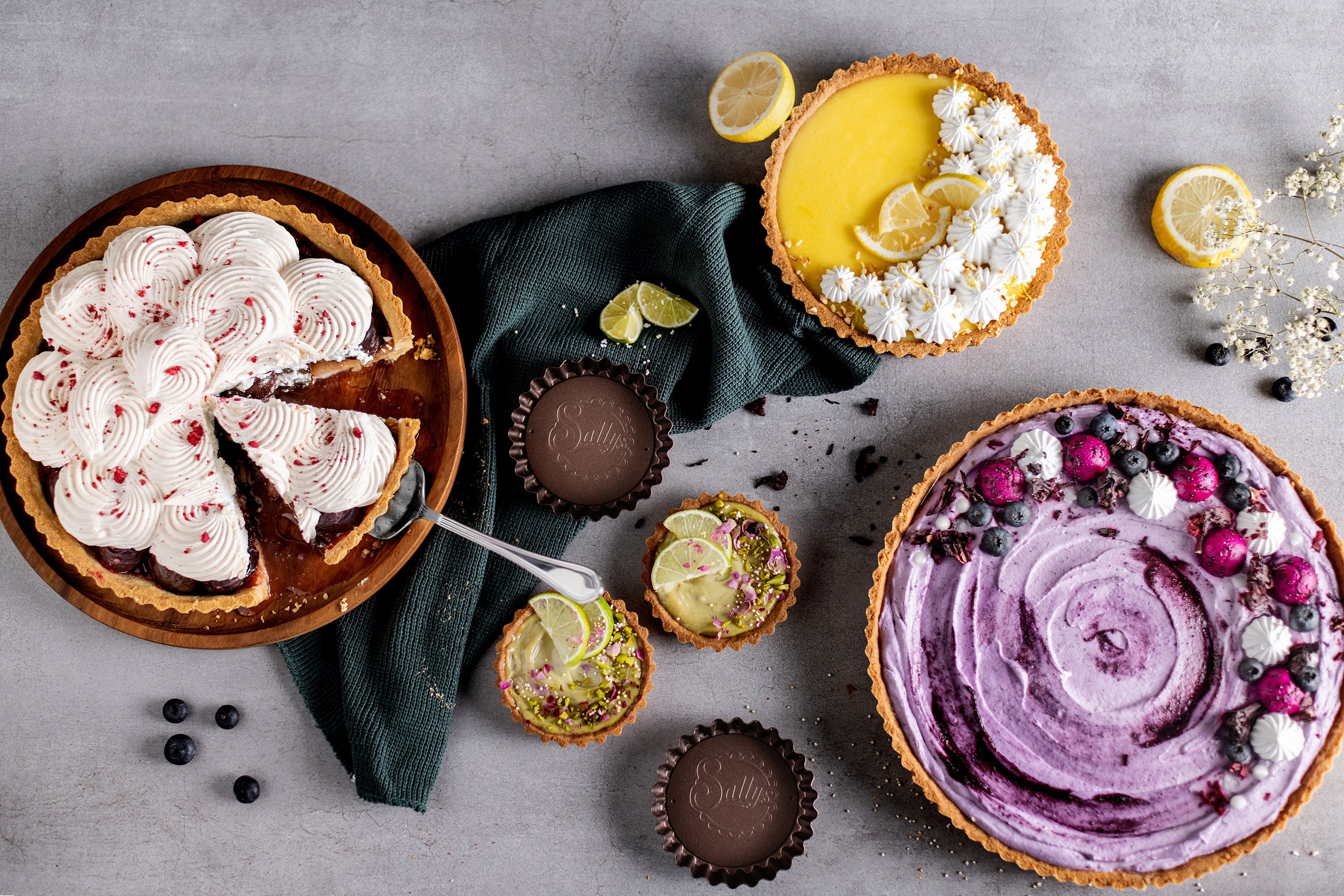 Sallys Tarteformen Set - alle Größen