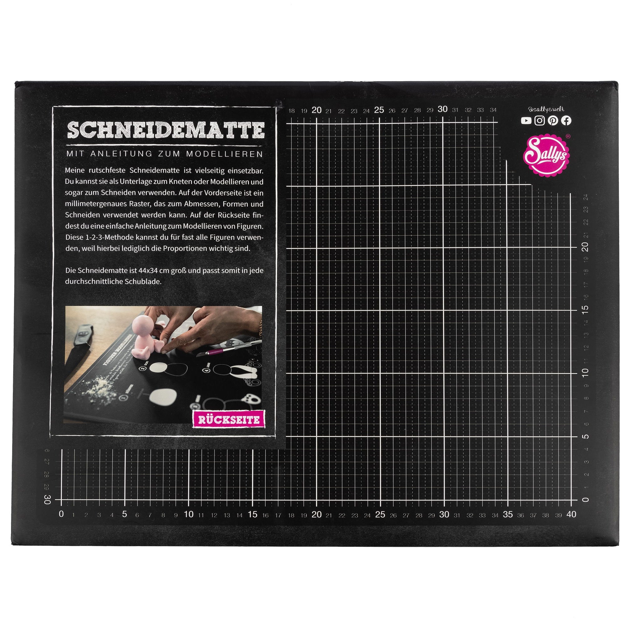 Sallys Schneidematte