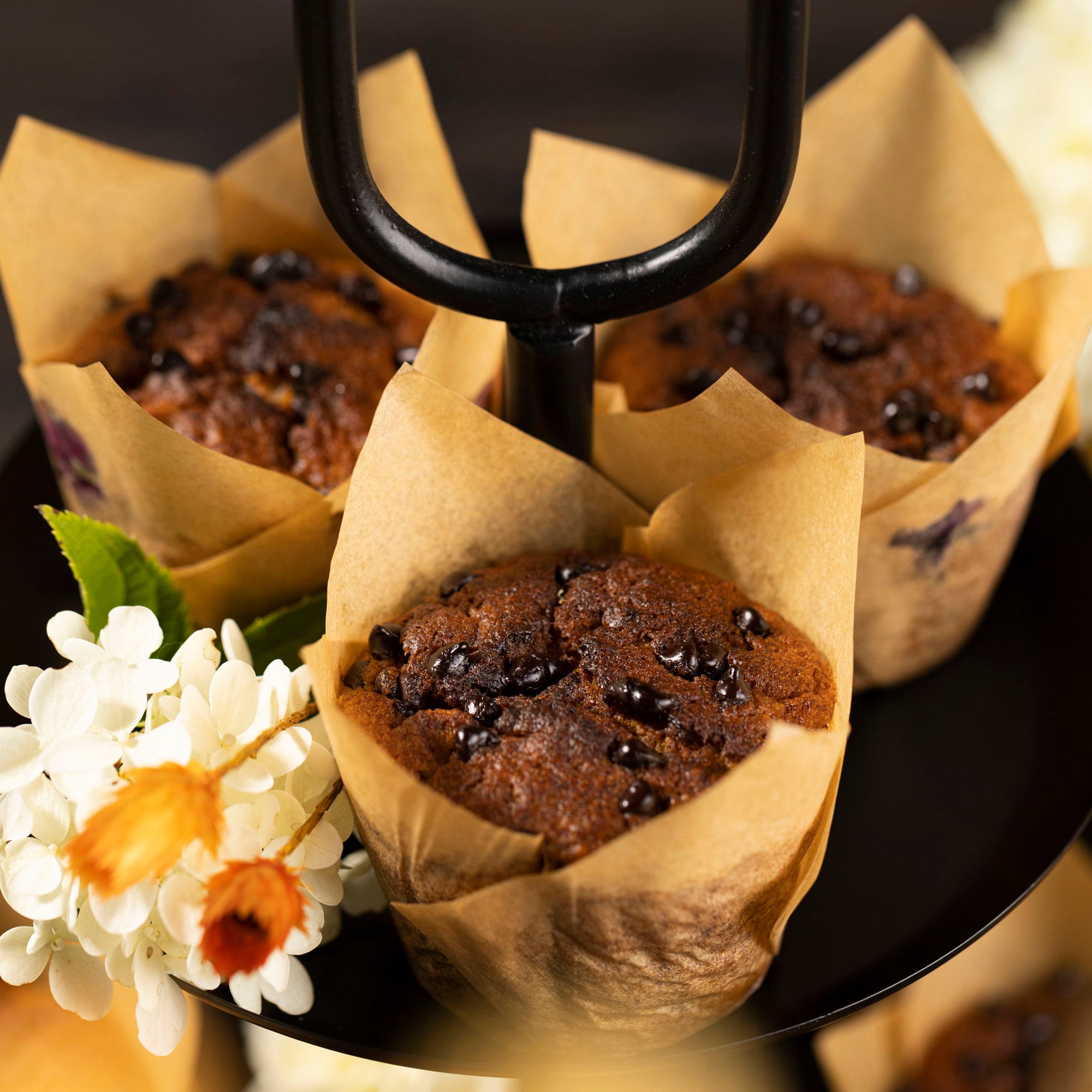 Sallys XXL Muffinförmchen - Tulpenform