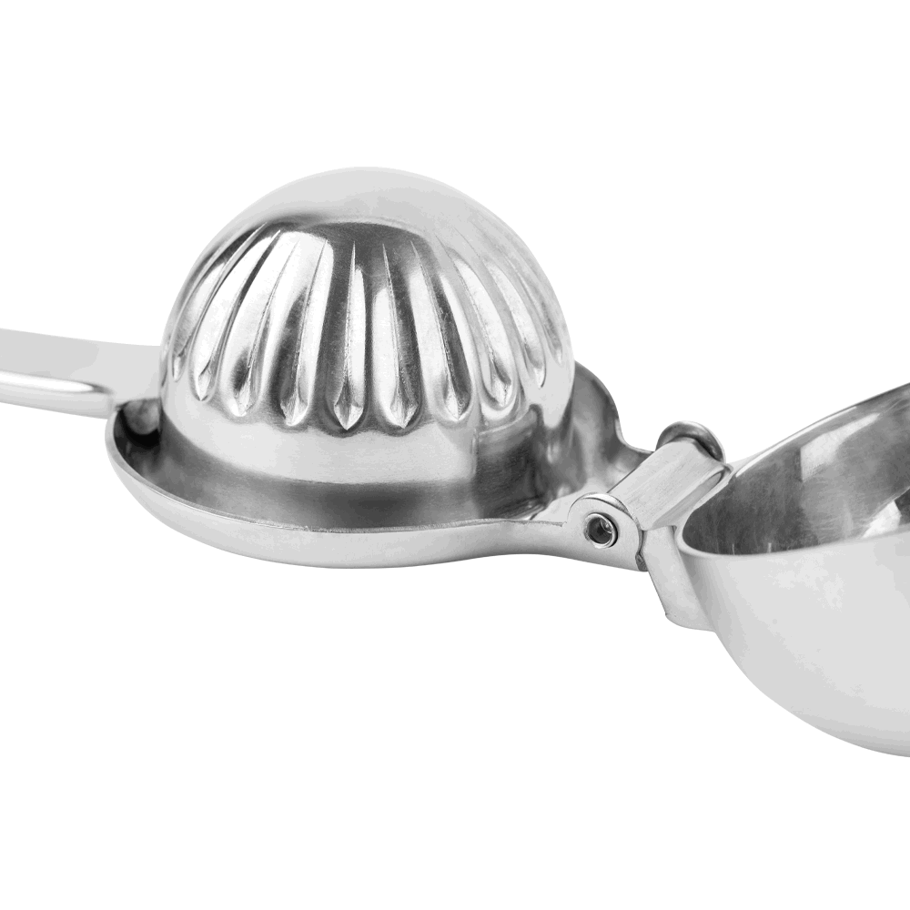 Sallys Edelstahl Zitruspresse all-in-one Presse