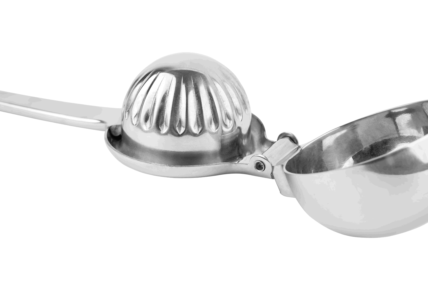 Sallys Edelstahl Zitruspresse all-in-one Presse