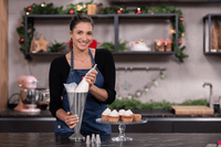 Sallys Spritzbeutelständer Edelstahl