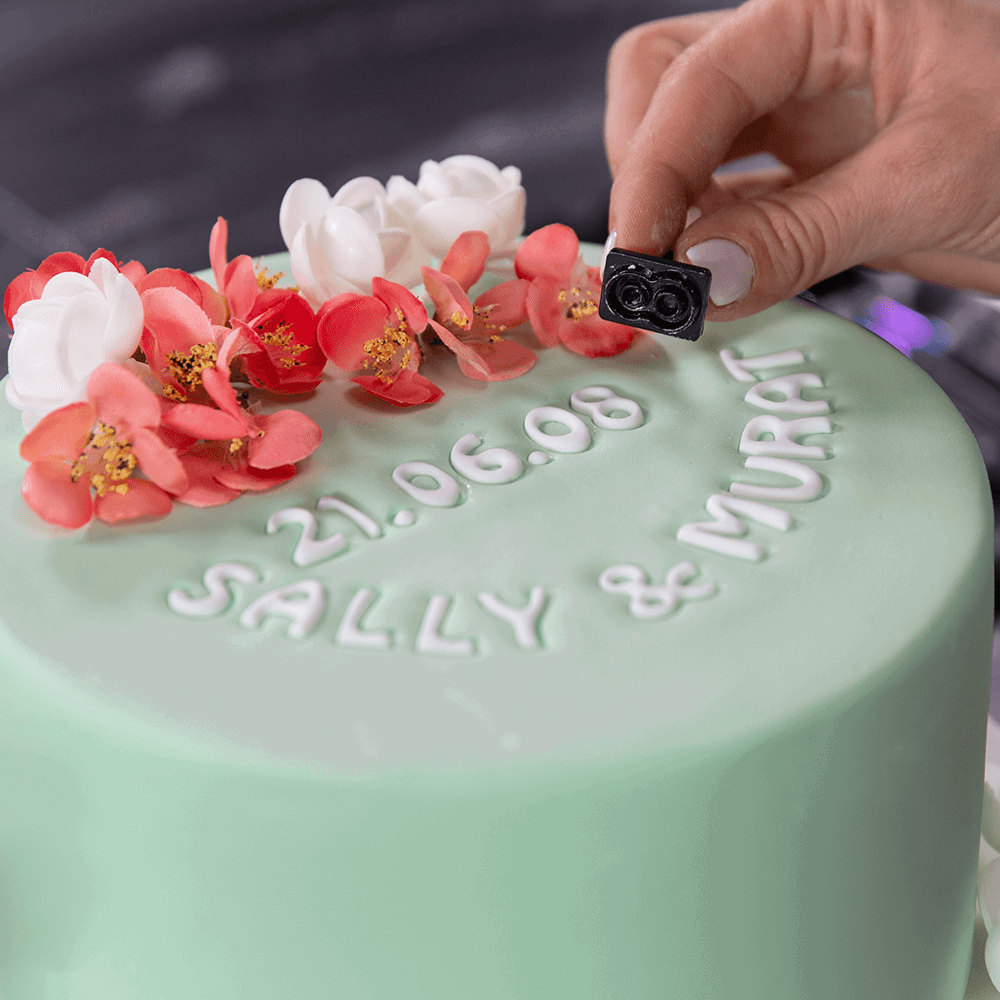 Sallys Zahlenstempel für Fondanttorten