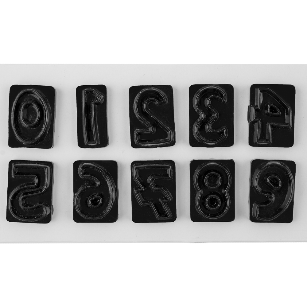 Sallys Zahlenstempel für Fondanttorten