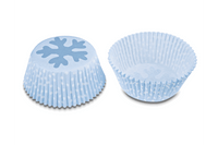 Papier Backförmchen Eiskristall