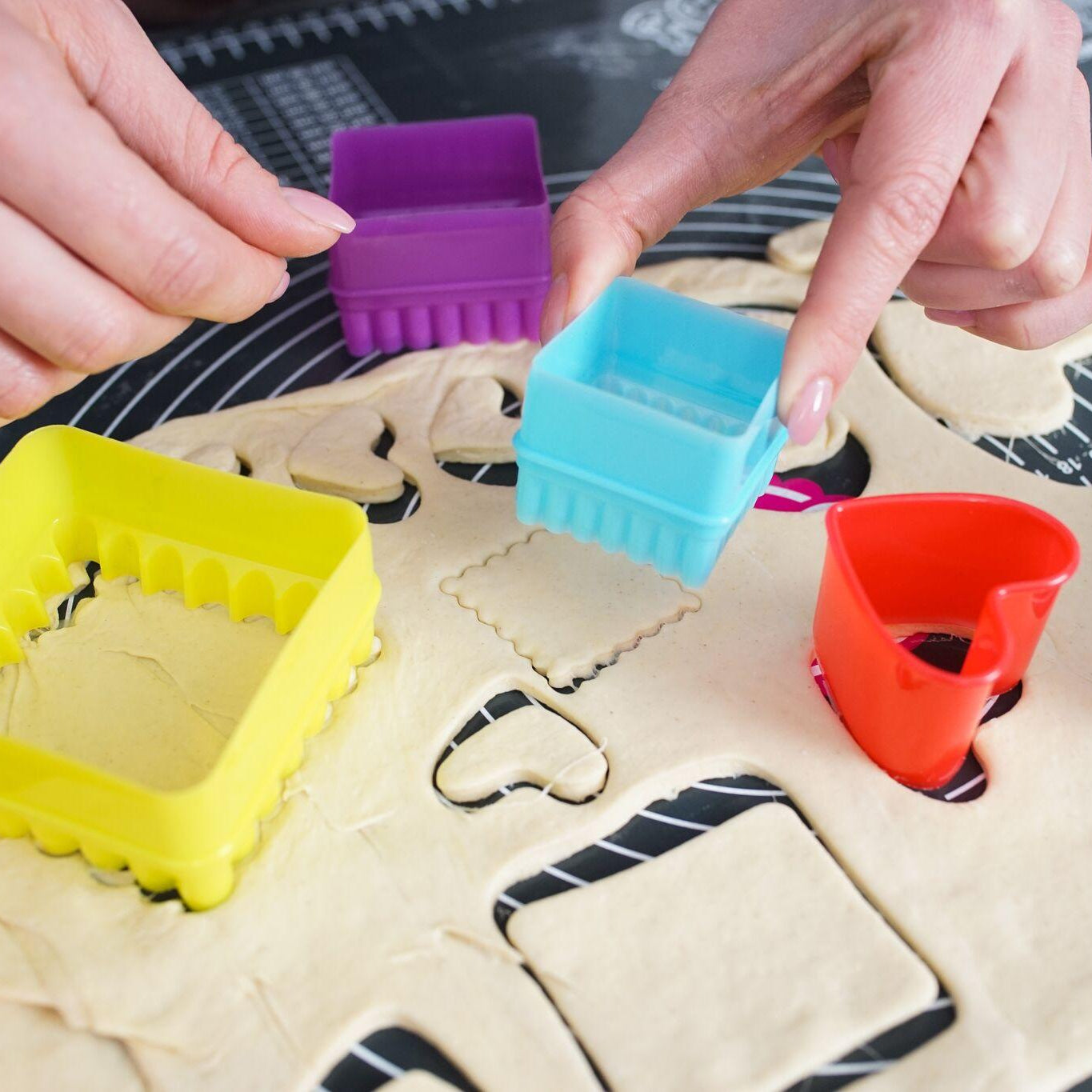 Sallys eckige Ausstecher