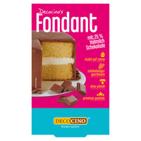 Fondant mit 25% Schokolade