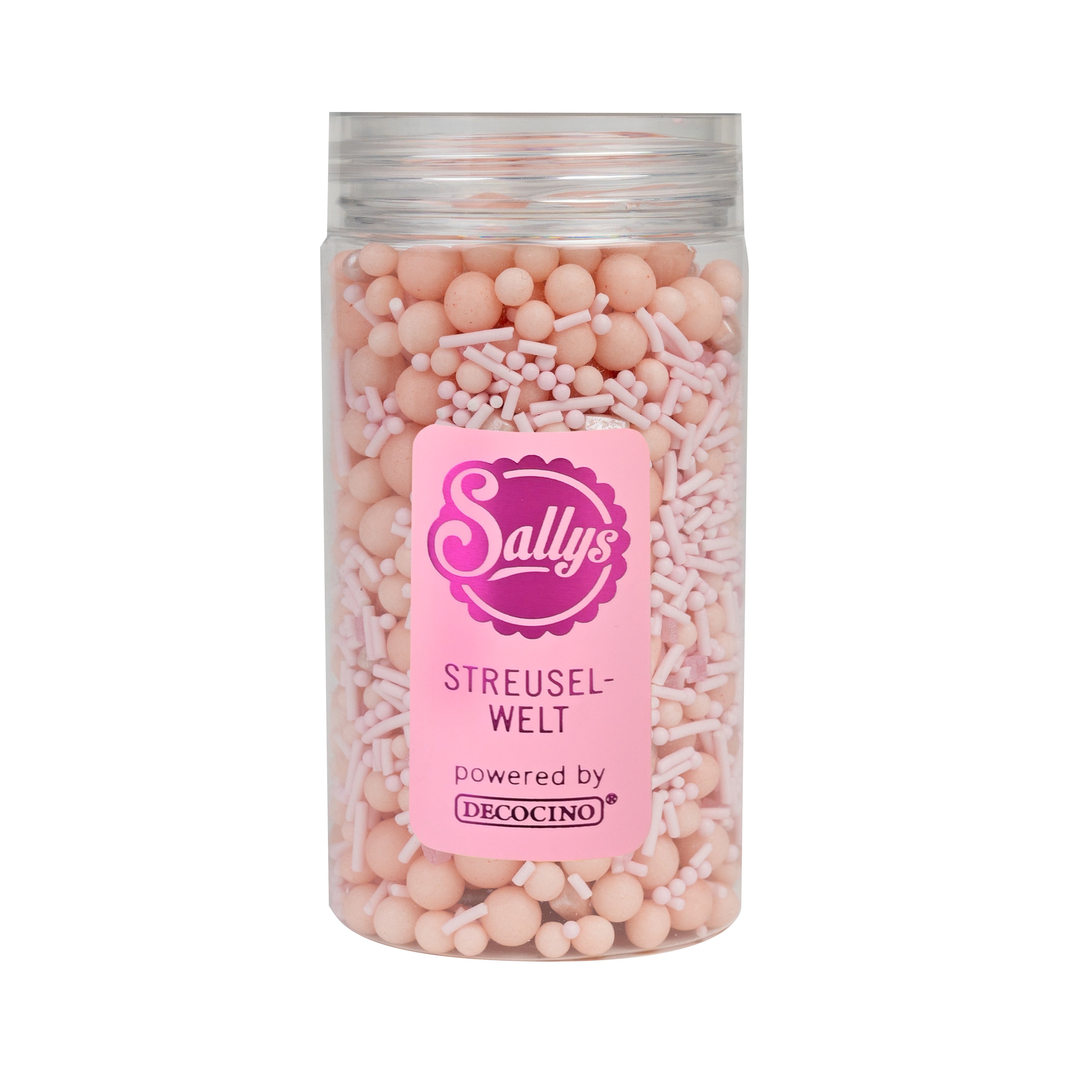 Zuckerstreusel Pastellrosa 130g