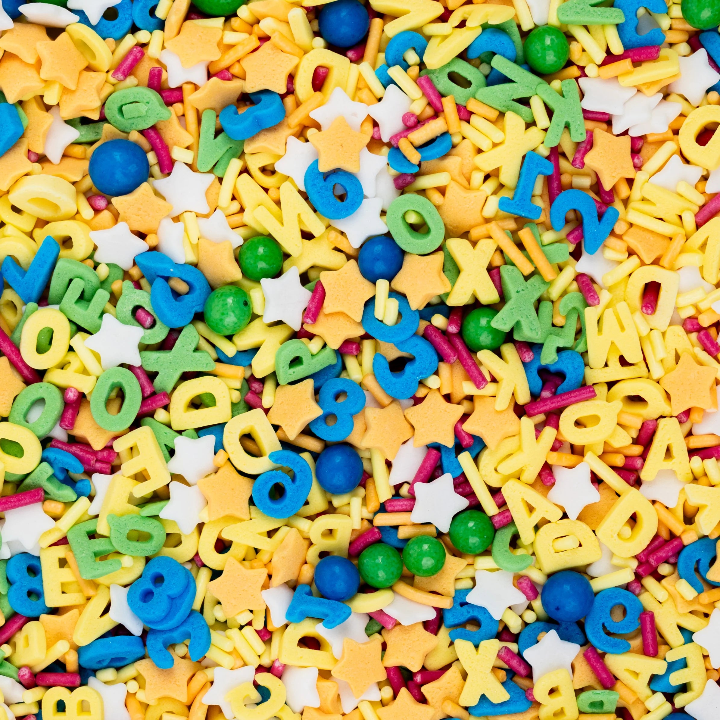 Zuckerstreusel Buchstaben 130g