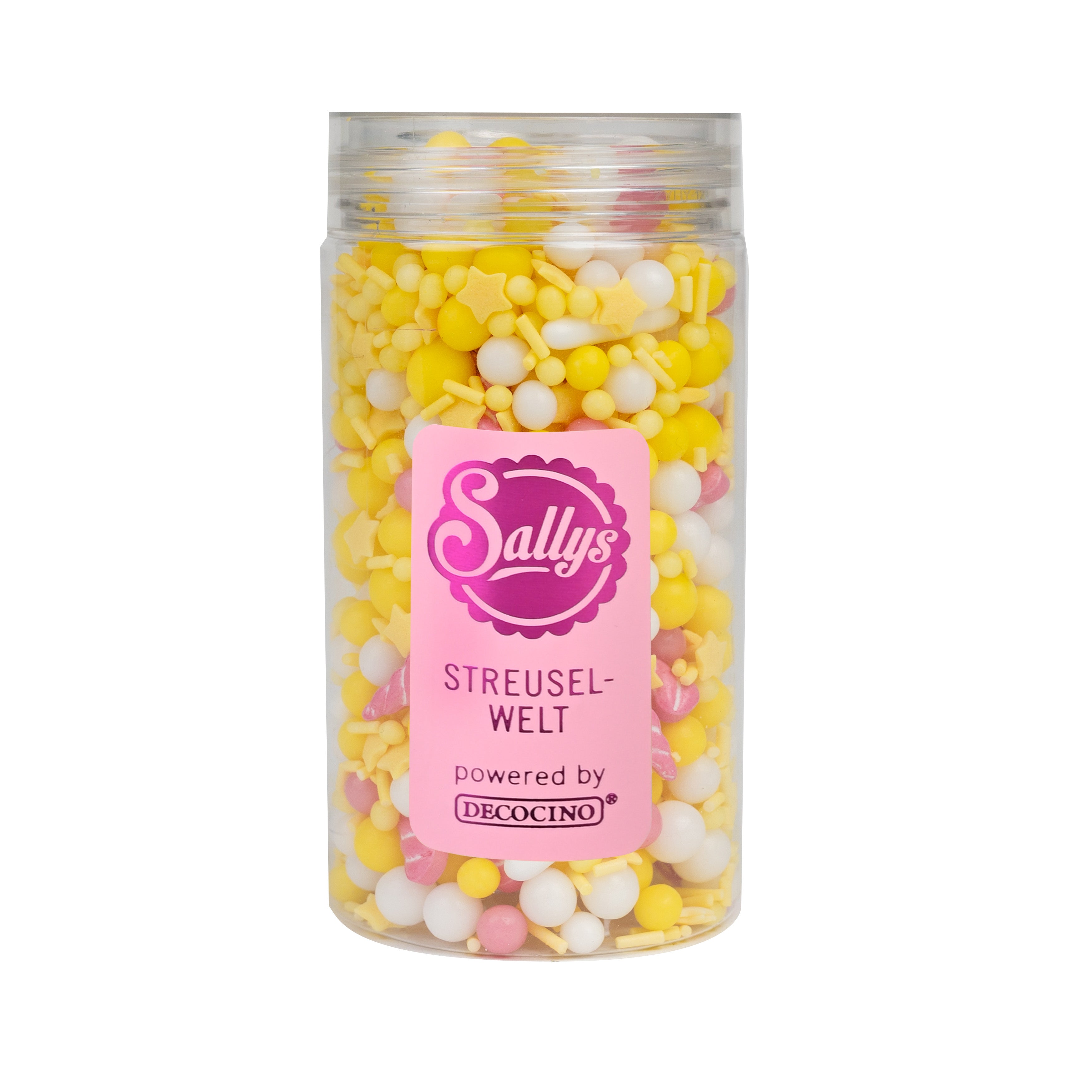 Sallys Zuckerstreusel Zitronengelb 130g
