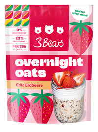 3Bears Overnight Oats Edle Erdbeere 400g