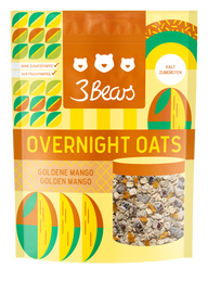 3Bears Overnight Oats Goldene Mango 400g
