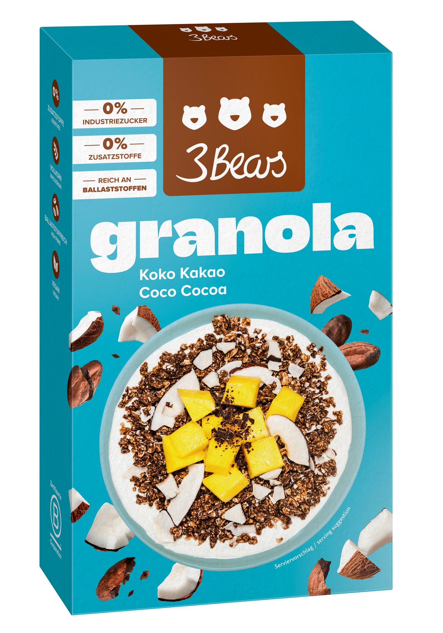 3Bears Koko Kakao Granola 325g