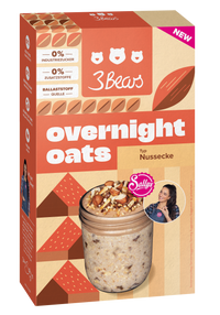 3Bears Overnight Oats Nussecke 400g