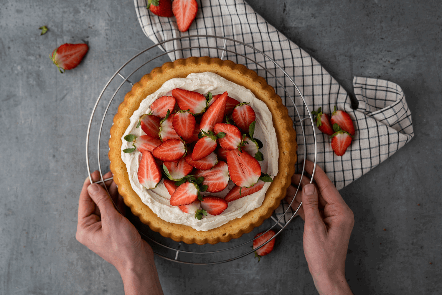 Sallys Abkühlgitter rund