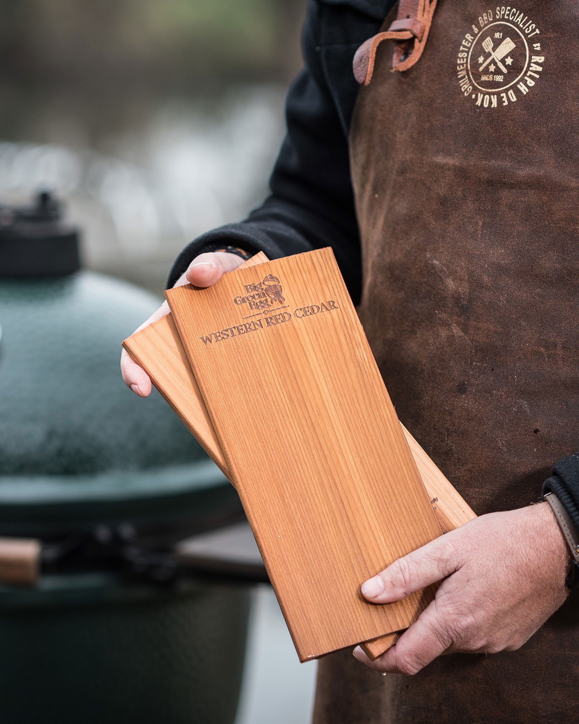 Big Green Egg Grillplanken aus Zedernholz