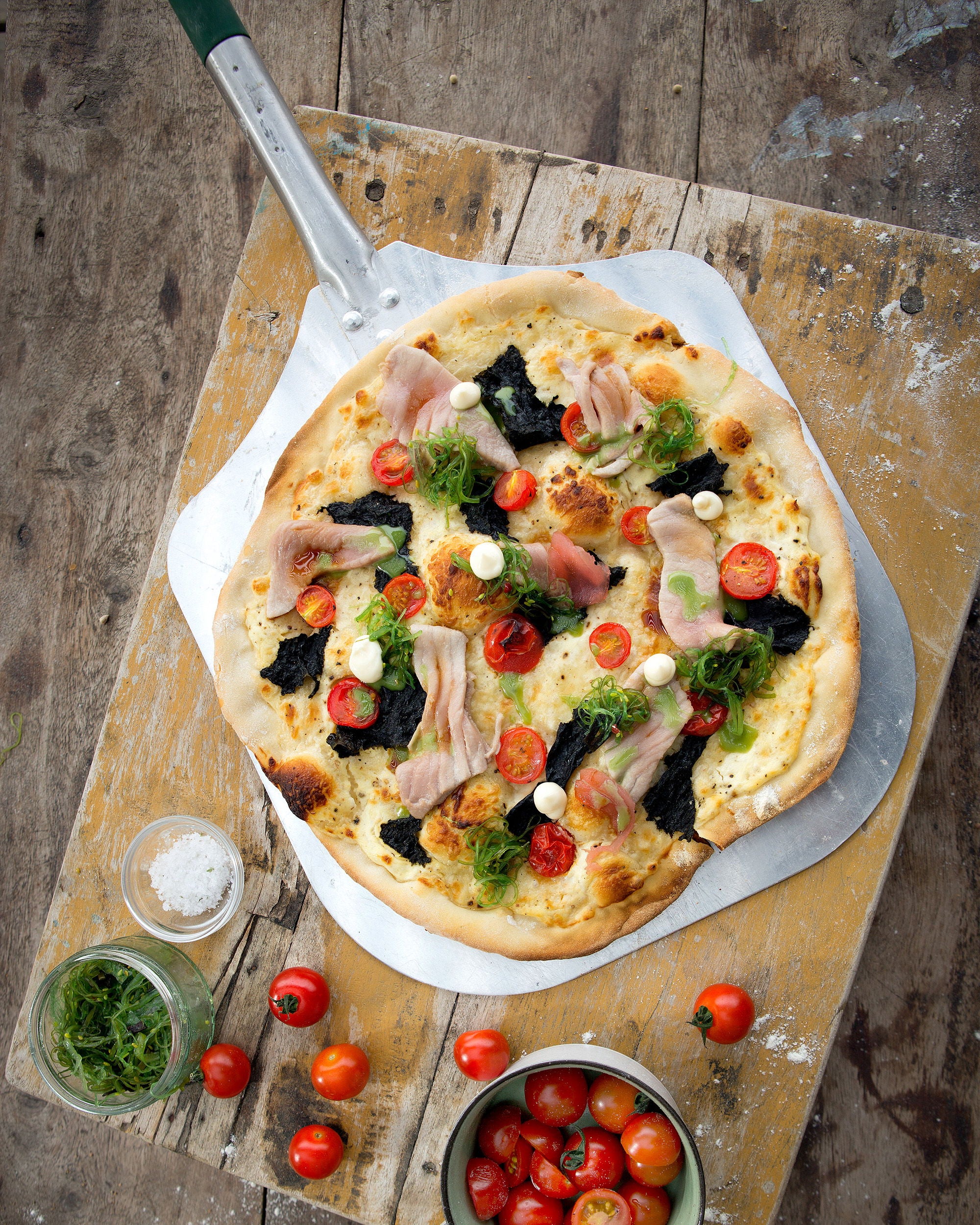 Big Green Egg Pizzaschaufel aus Edelstahl