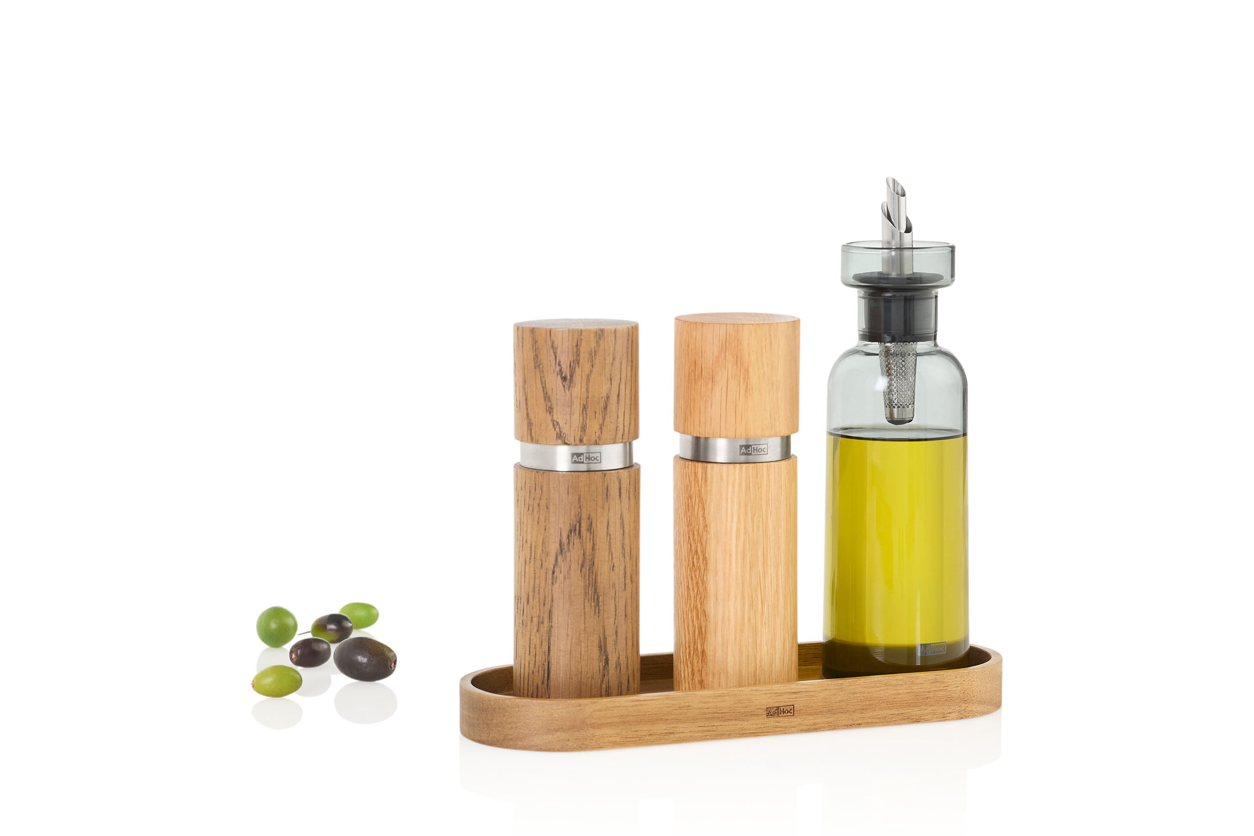 AdHoc Untersetzer aus Akazienholz