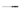 Ein langes Backformmesser mit schwarzem Griff