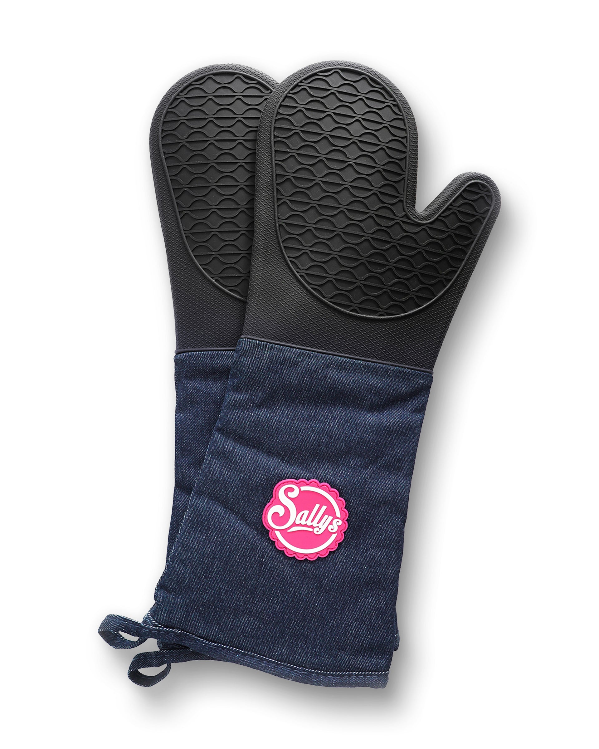 Sallys Backhandschuhe: Jeansoptik – Sallys Shop