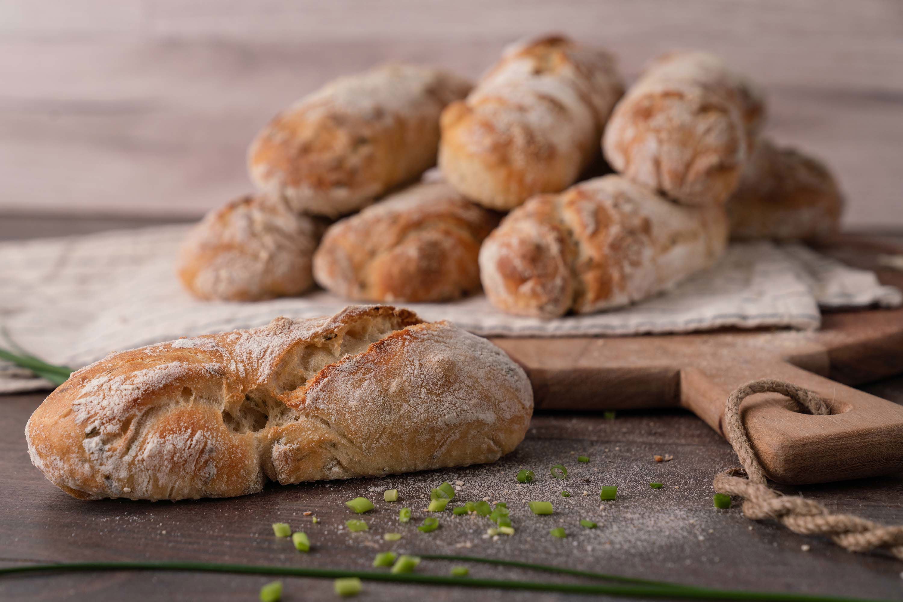 Sallys Mini-Baguetteblech