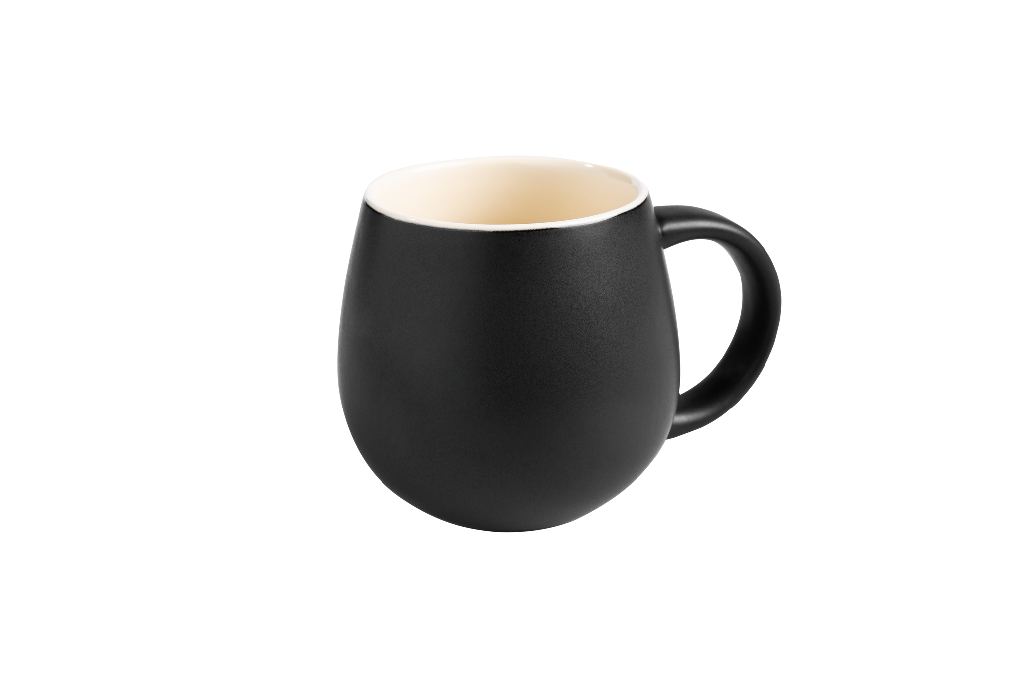 Eine Belly Mug in der Farbe carbonblack