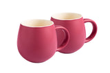 Zwei Belly Mugs in der Farbe wildberry