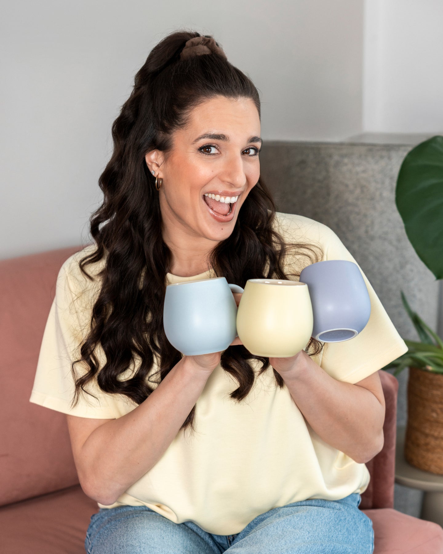 Sallys Belly Mug 3er-Set – Pastell