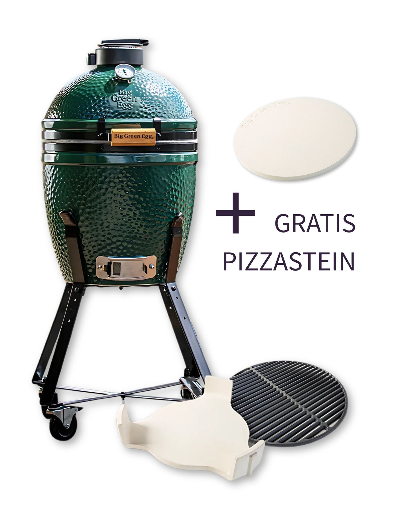 Big Green Egg Starterset Small - inklusive Pizzastein
