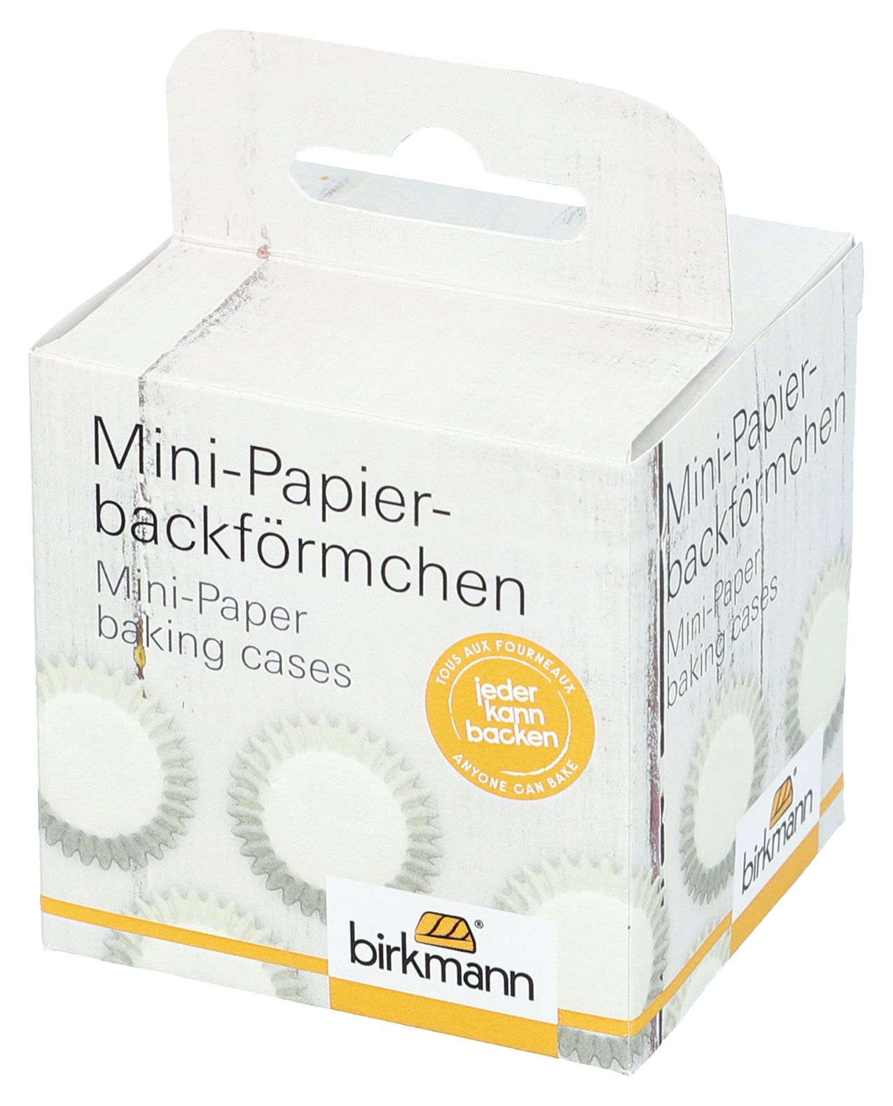 Verpackung der Papierförmchen