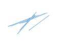 Mehrere blaue Lollisticks