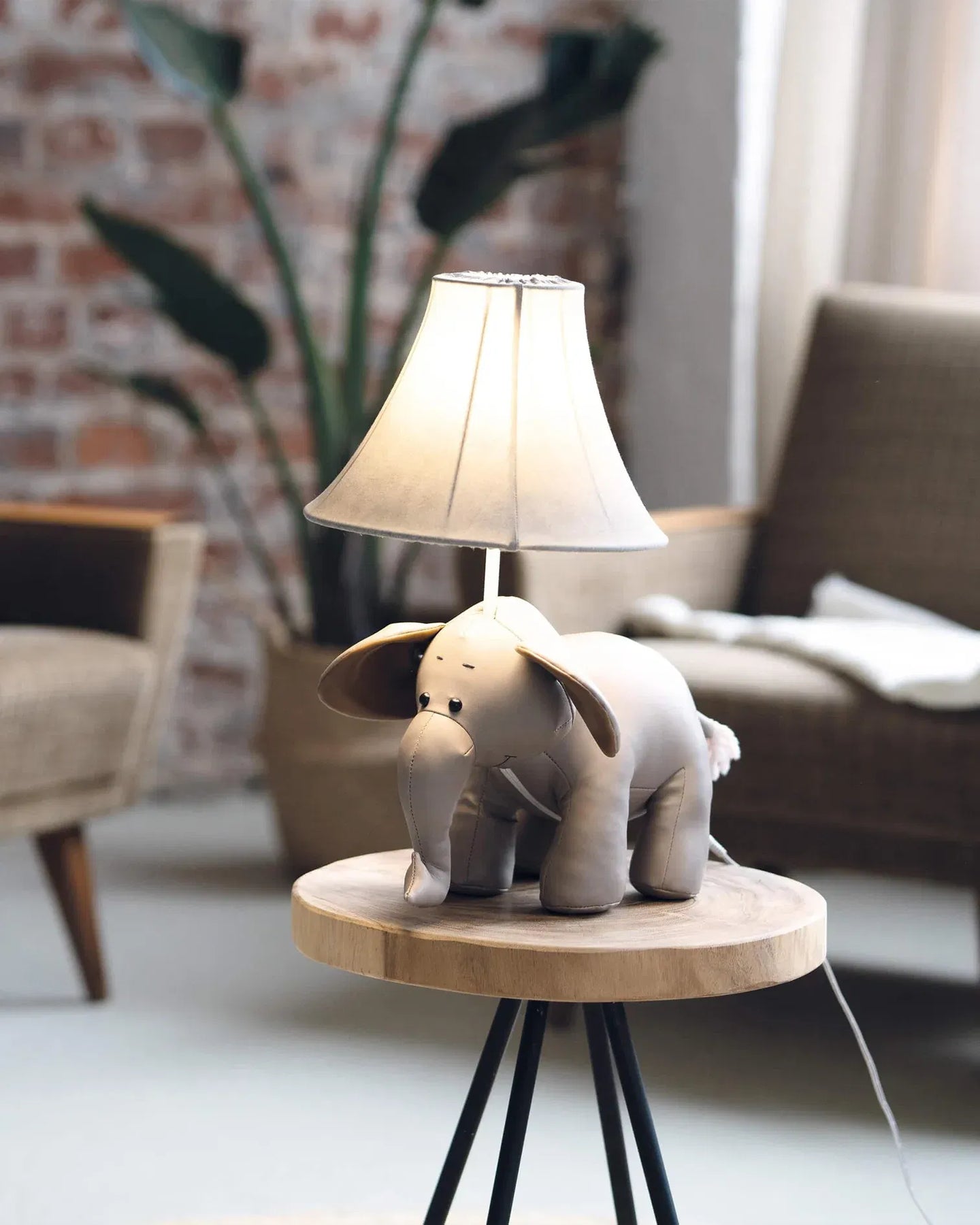 Bobby der Elefant -  Stofftierlampe