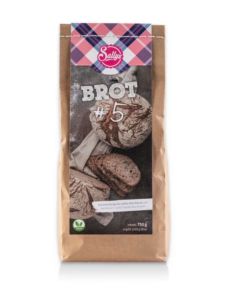Sallys Brot #5 - Vormischung für edles Mischbrot