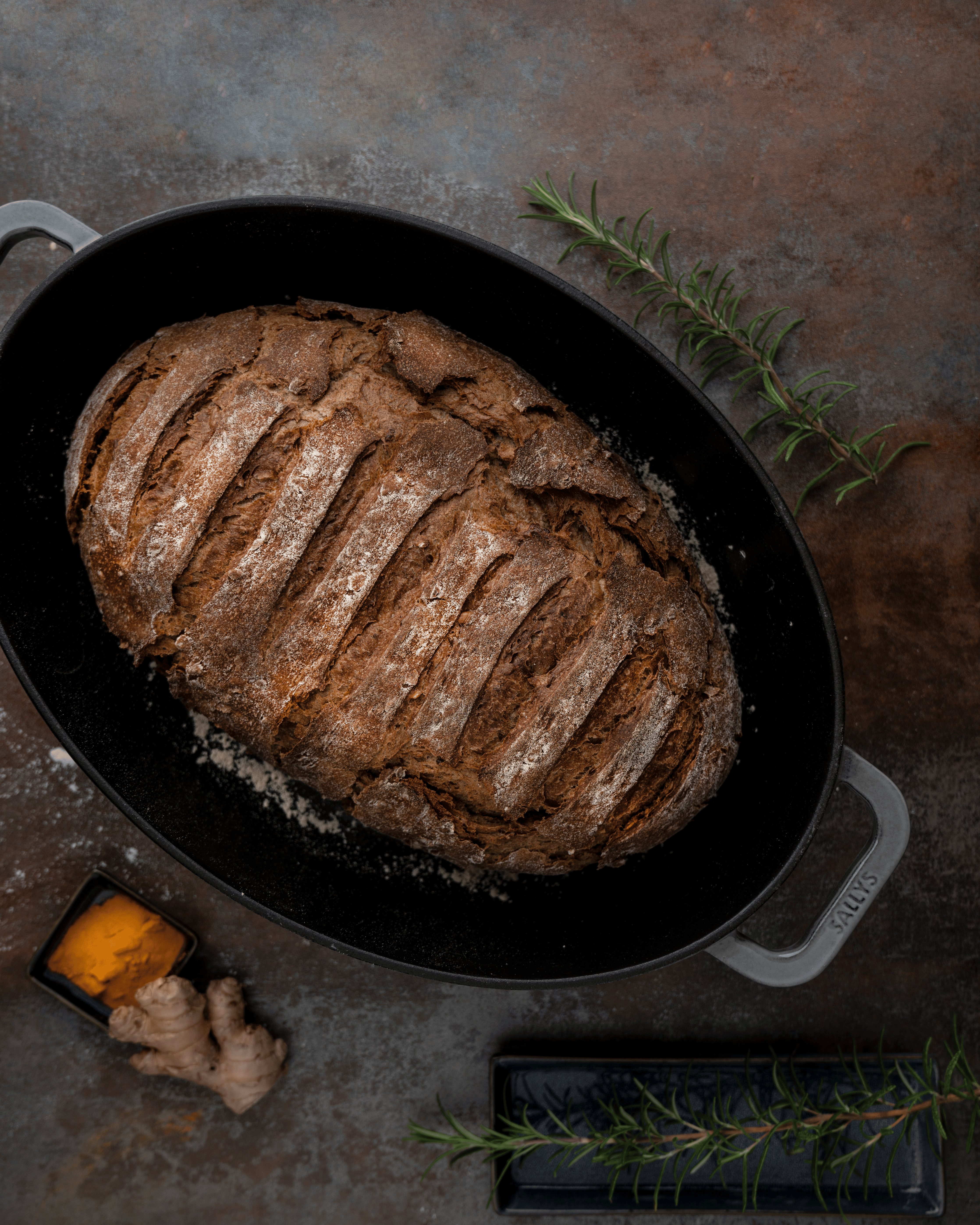 Sallys Brot #6 - Vormischung für würziges Roggenmischbrot