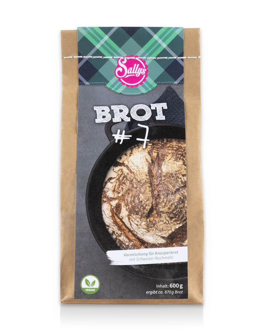 Sallys Brot #7- Vormischung für Knusperbrot