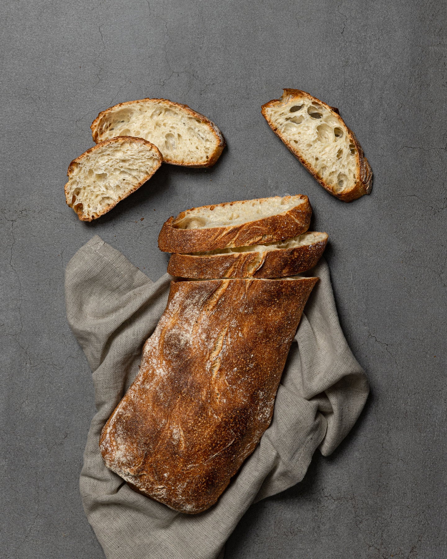 Sallys Brot #8- Vormischung für Ciabattabrot