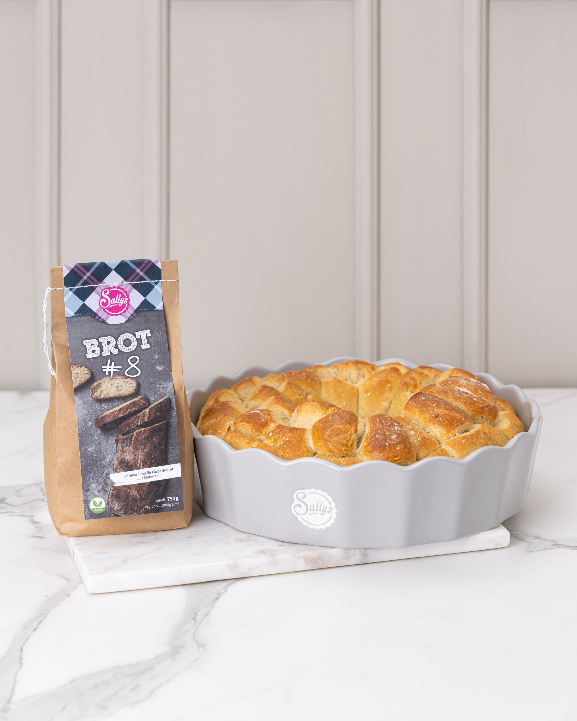 Sallys Brot #8- Vormischung für Ciabattabrot