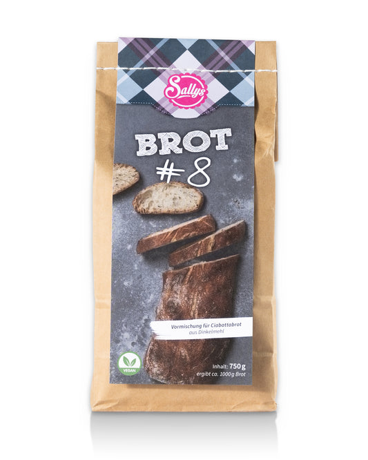 Sallys Brot #8- Vormischung für Ciabattabrot