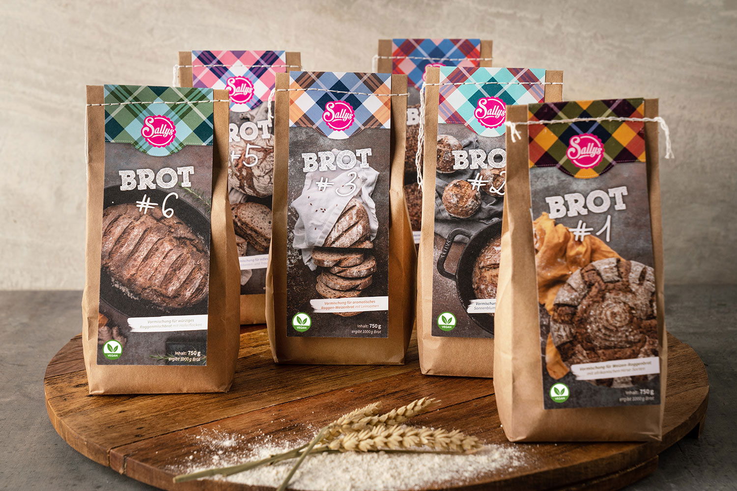 Sallys Brot #4 - dunkles Mehrkornbrot