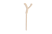 Ein Caketopper mit dem Buchstaben Y